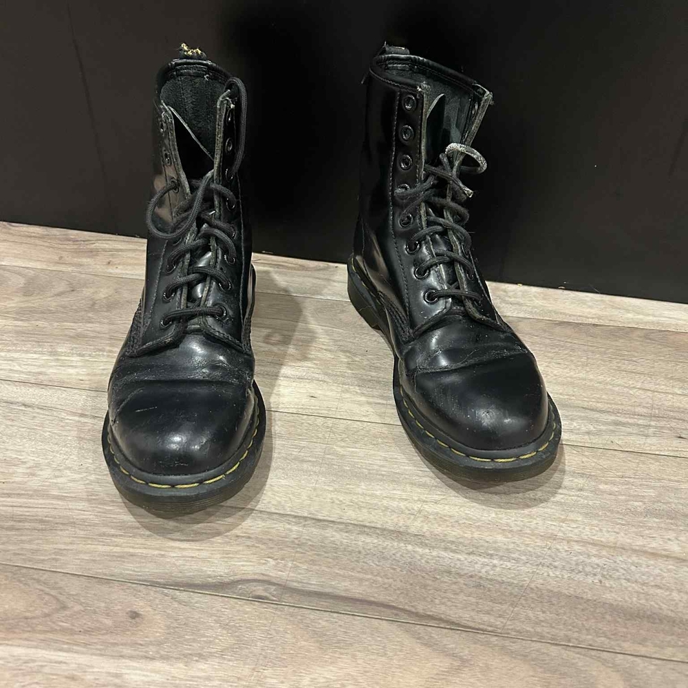 Dr. Martens Black Lace Up Boots
